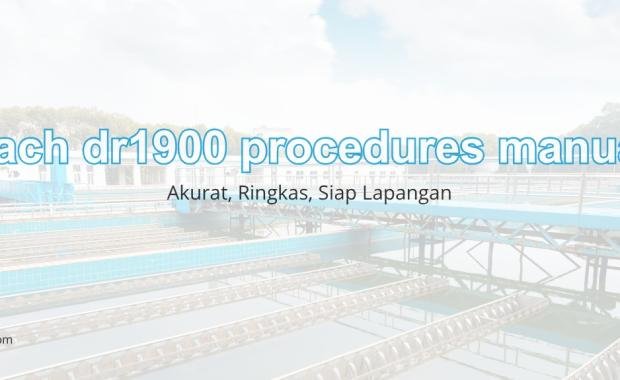 Hach DR1900 Procedures Manual